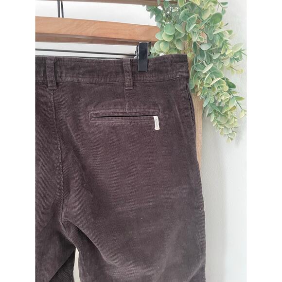 Woolrich Womens Corduroy Straight Leg Pants Size 14 Brown - Picture 7 of 9